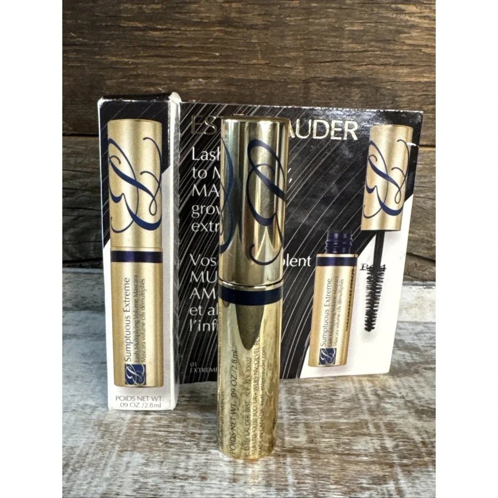 Estée Lauder Sumptuous Extreme Mini Mascara 0.09oz Extreme Black | MSRP = $15